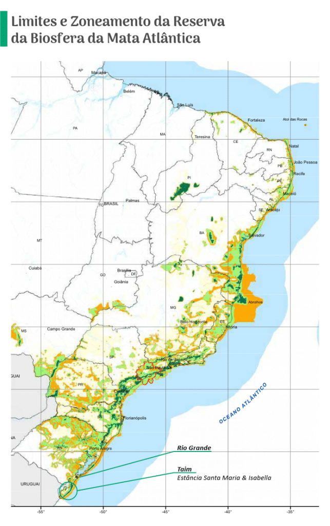 Reas Priorit Rias Para Biodiversidade Brasil Banhado Do Macarico